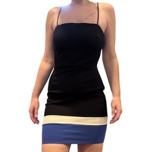 Open Back Mini Dress